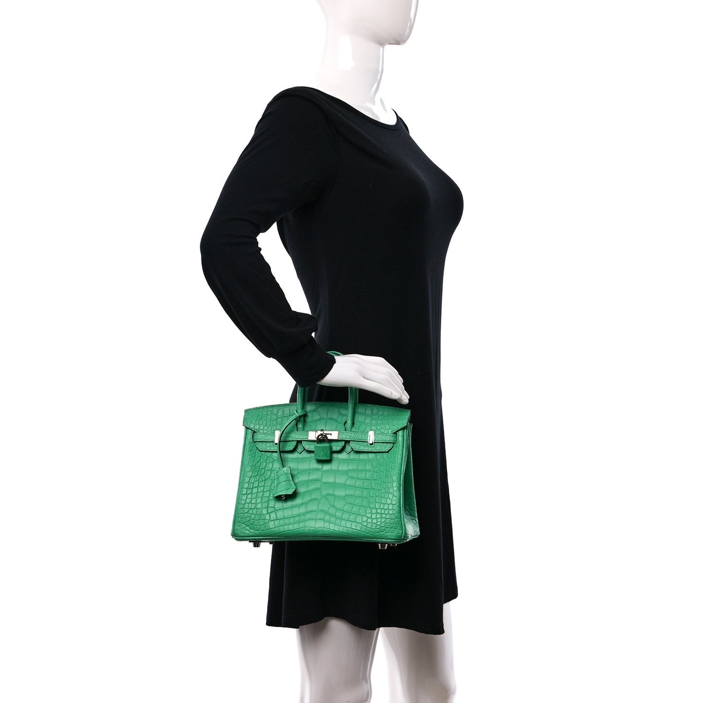 Matte Alligator Birkin 25 Vert Comics
