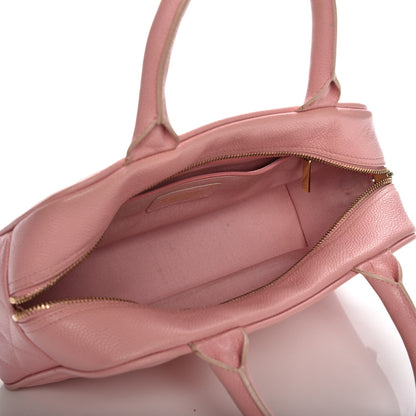 Chanel Caviar Quilted Small Bowler Pink 5 of 10