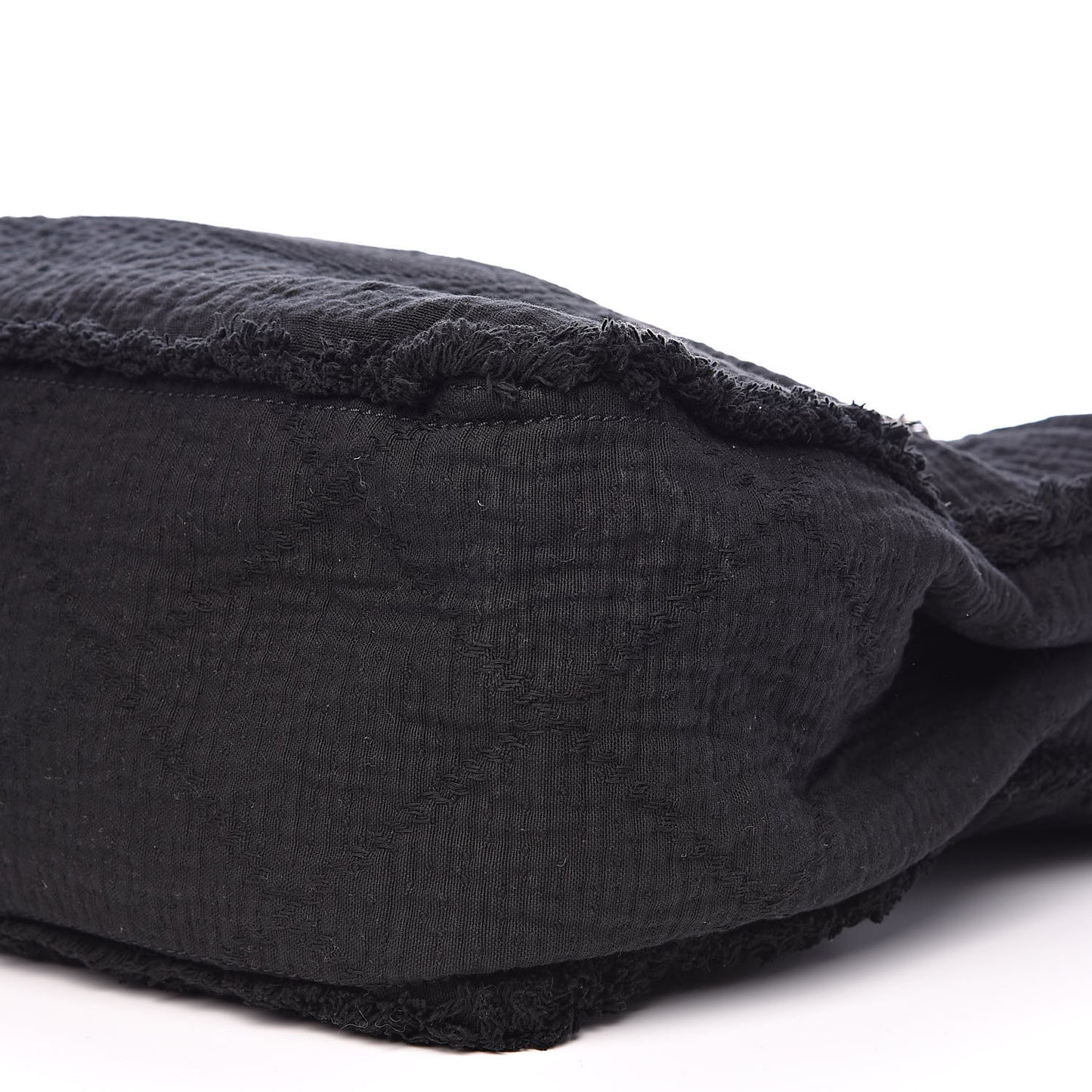 Canvas Extra Large Double Face Shopping Tote Black