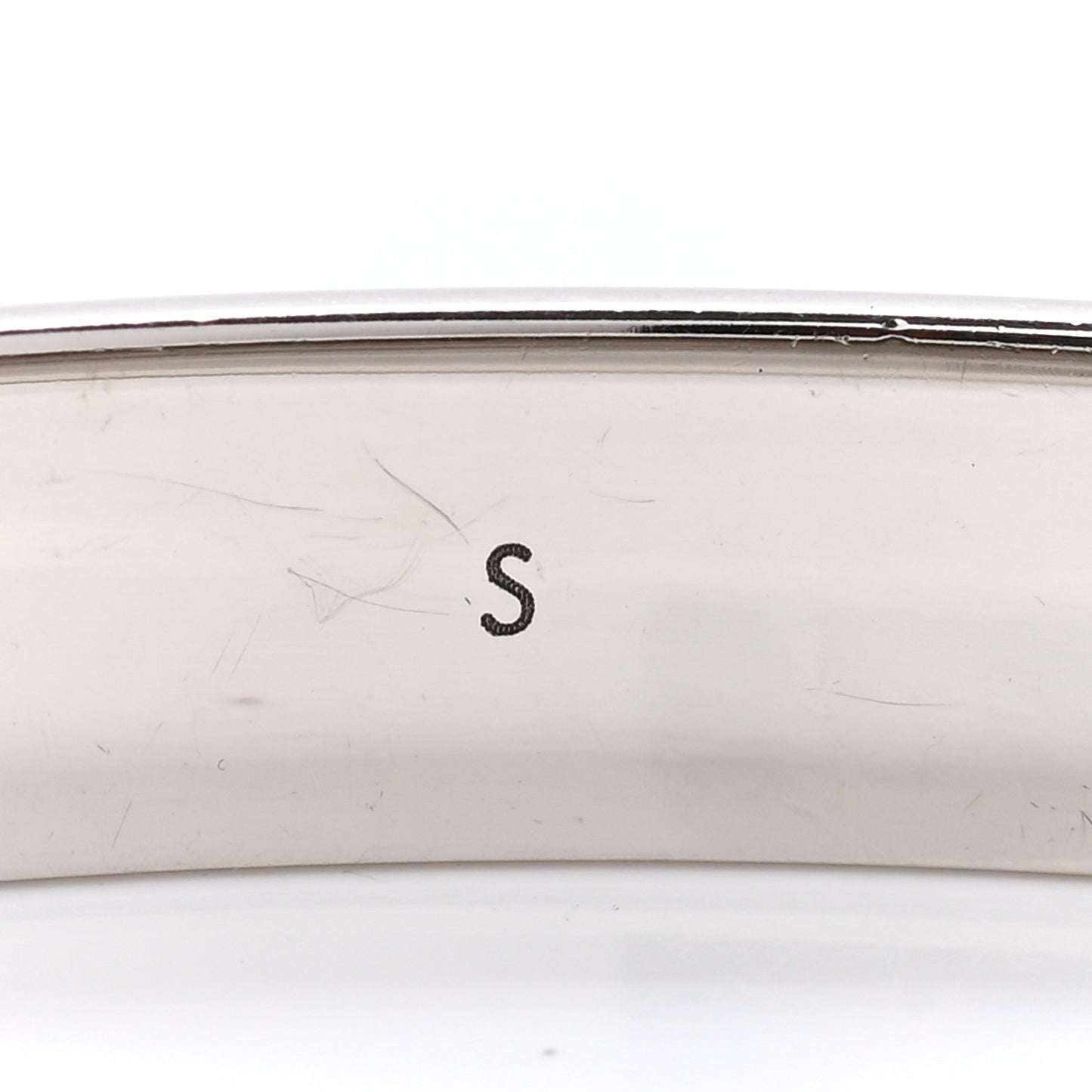 Palladium Monogram Nanogram Cuff S