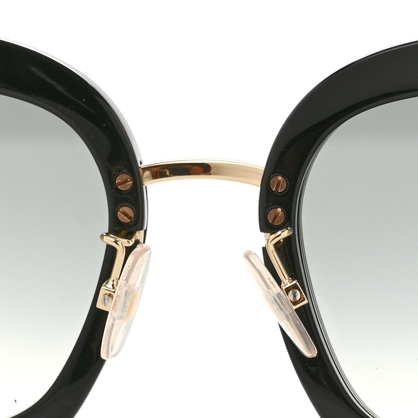 Acetate Metal F is Fendi Square Cat Eye Sunglasses FF 0424/F/S Black