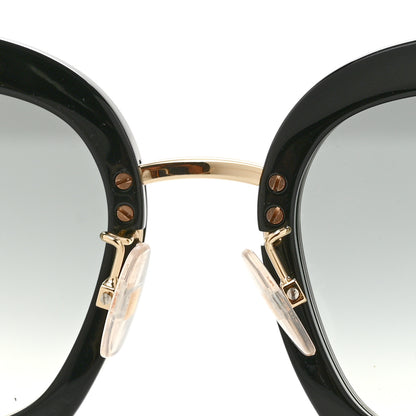 Fendi Acetate Metal F is Fendi Square Cat Eye Sunglasses FF 0424/F/S Black 7 of 7
