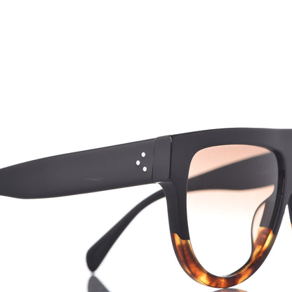 Celine Shadow Sunglasses CL 41026/S Black Havana 5 of 7