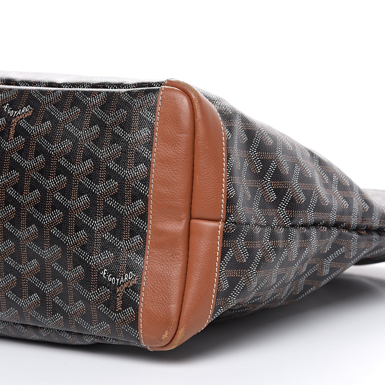 Goyard Goyardine Artois MM Black Gold 12 of 16