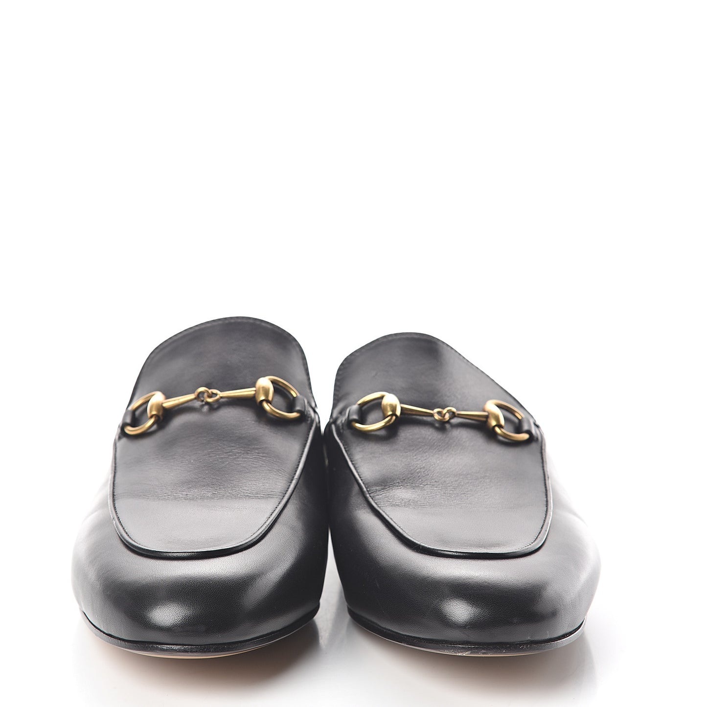 Calfskin Womens Princetown Slippers 39 Black