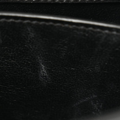 Saint Laurent Calfskin Mini Classic Monogram Cassandra Top Handle Black 14 of 14