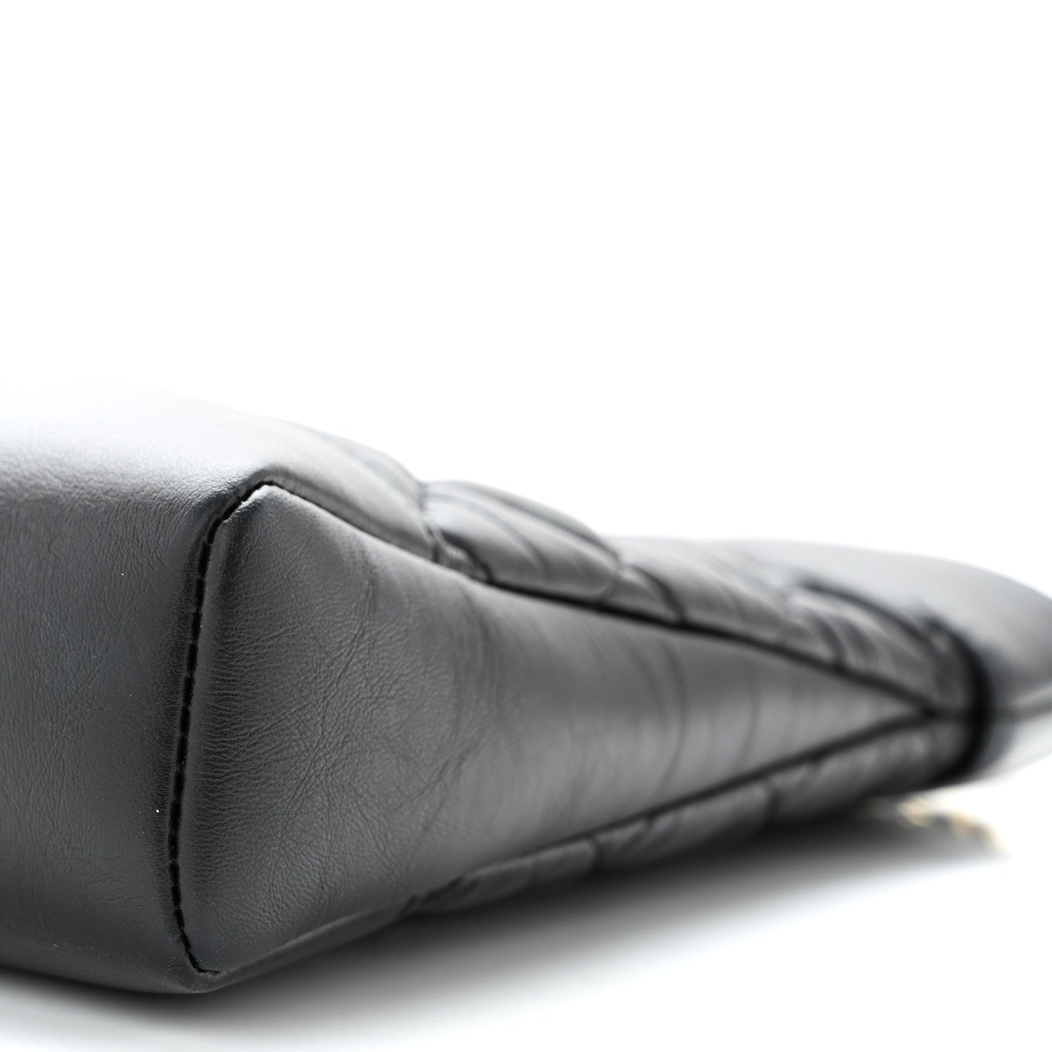 Chanel Aged Calfskin Quilted Mini 31 Shopping Bag Black 10 of 11