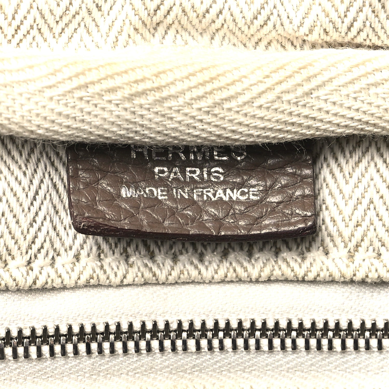 Hermes Taurillon Clemence Victoria Elan 38 Etoupe 6 of 12