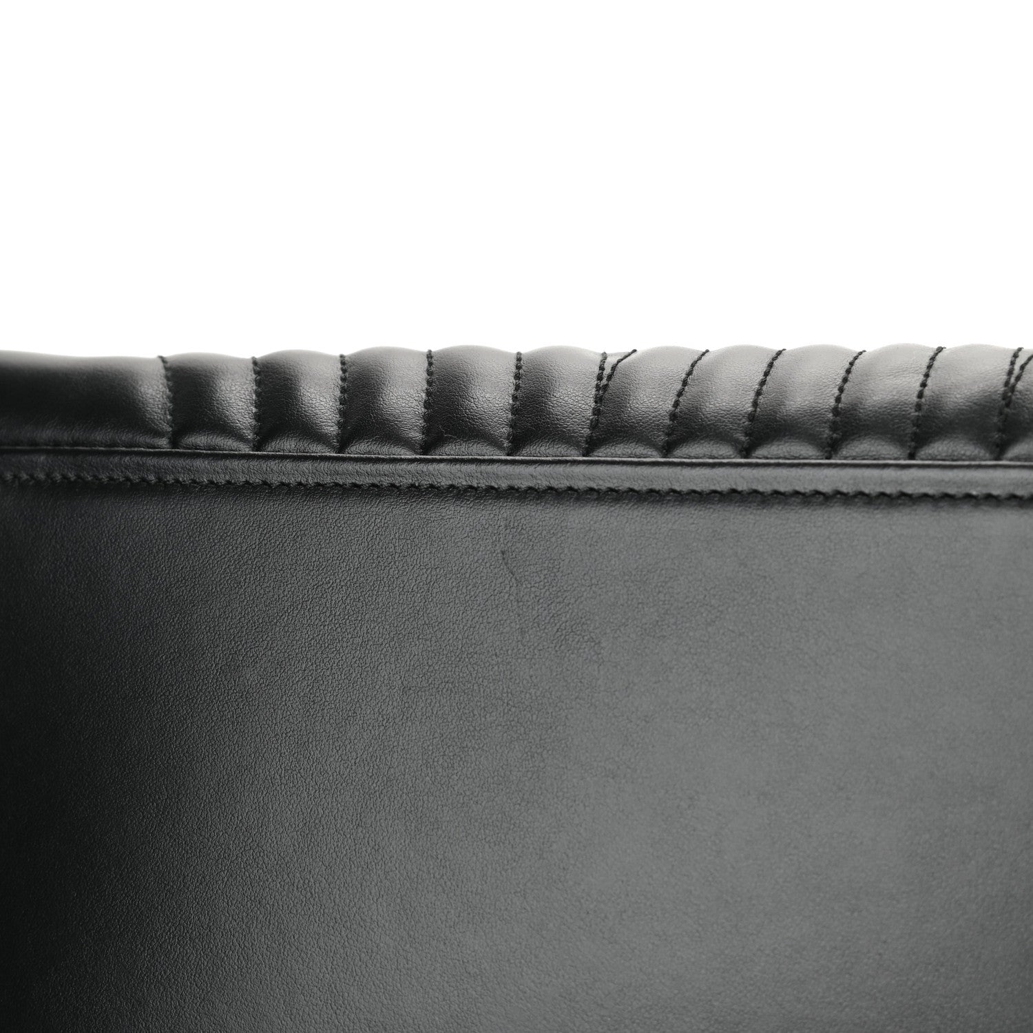 Prada Soft Calfskin Impunture Diagramme Tote Black 10 of 11