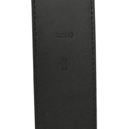 Louis Vuitton Monogram Eclipse 40mm LV Initiales Belt 90 36 Matte Black 3 of 5