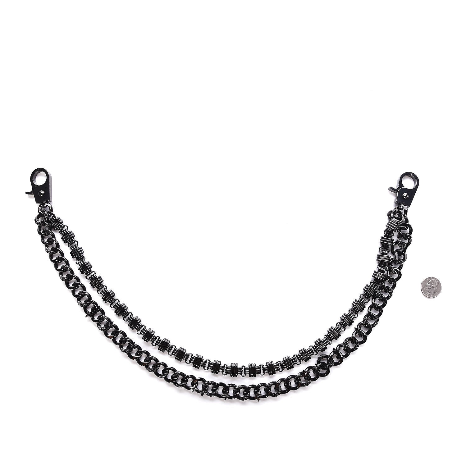 Louis Vuitton Black As Night Chain Jean Charm 2 of 3
