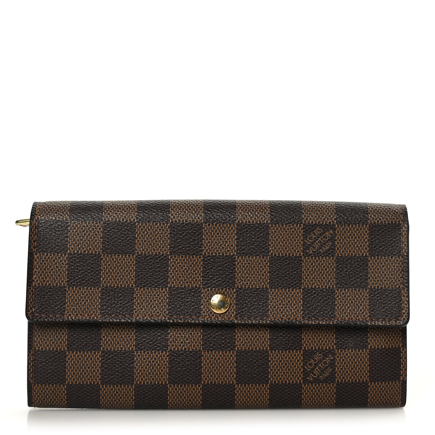 Louis Vuitton Damier Ebene Sarah Wallet 1 of 9
