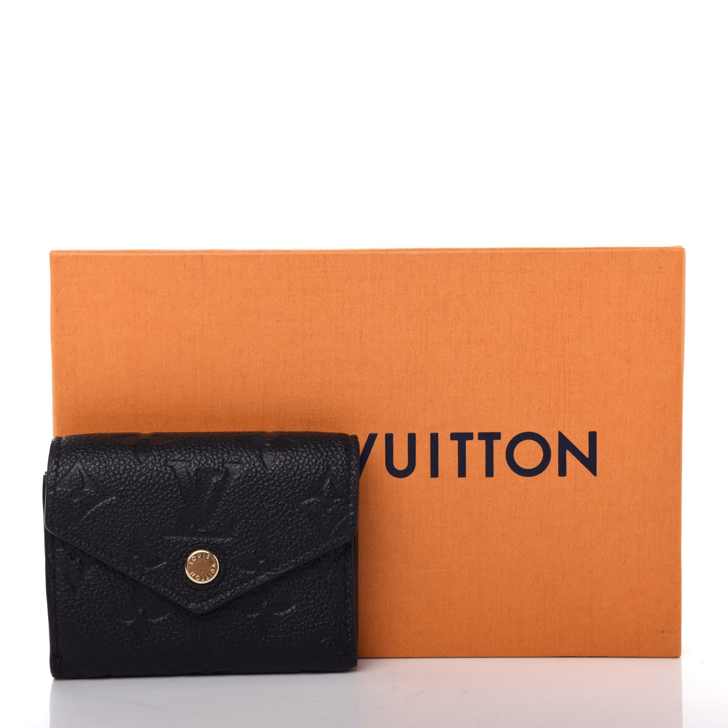 Louis Vuitton Empreinte Zoe Wallet Black 8 of 8