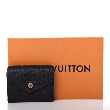 Louis Vuitton Empreinte Zoe Wallet Black 8 of 8
