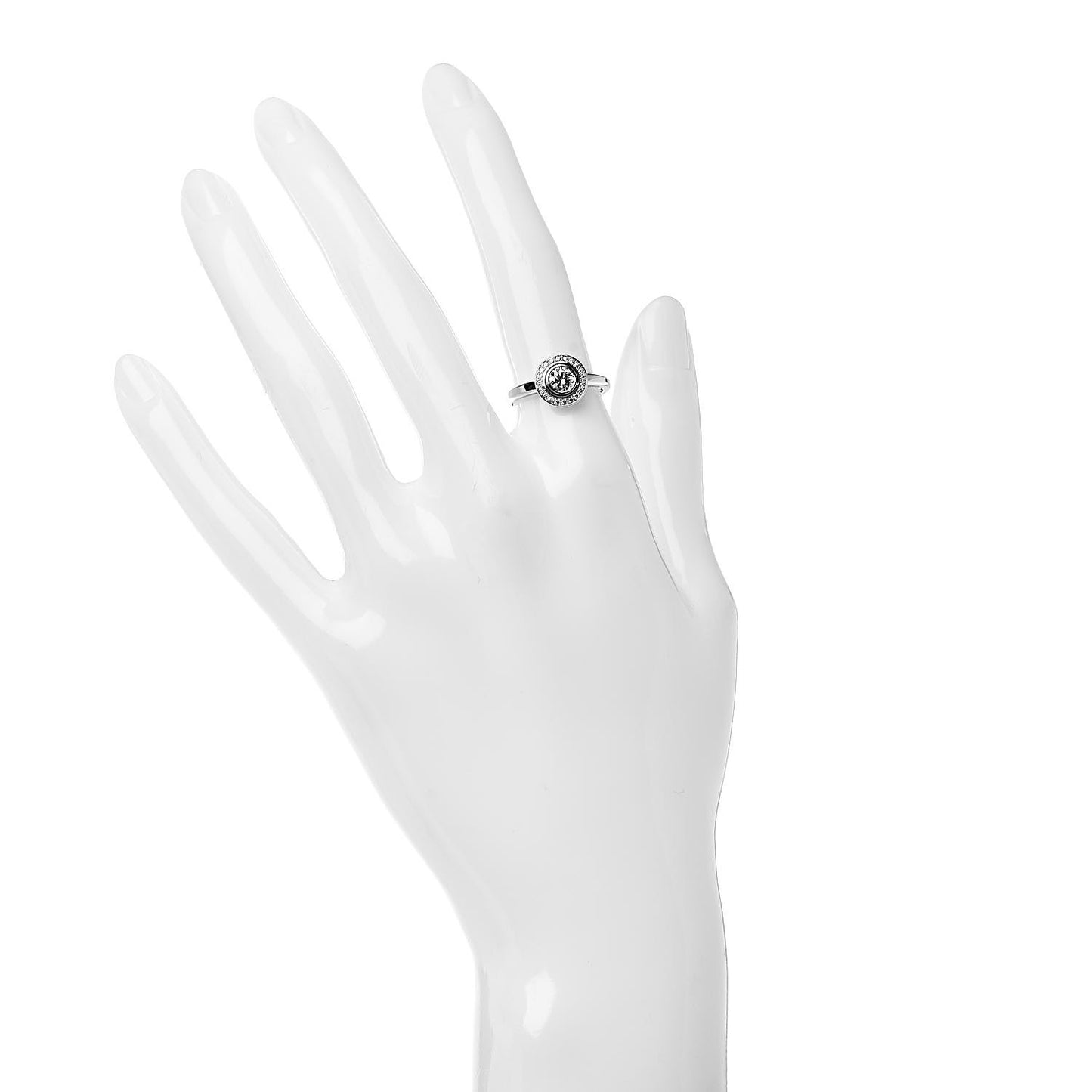 Platinum Diamond .30ct D'Amour Solitaire Engagement Ring 51 5.75