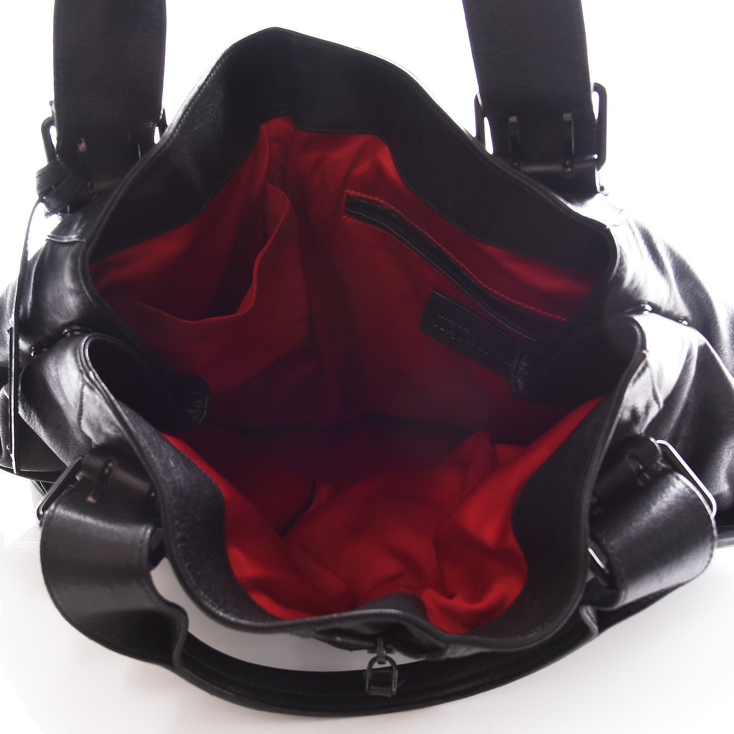 Alexander McQueen Calfskin Studded Faithful Tote Black 7 of 11