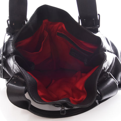 Alexander McQueen Calfskin Studded Faithful Tote Black 7 of 11