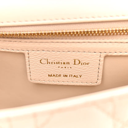 Christian Dior Supple Calfskin Cannage Medium Caro Bag Beige 6 of 9