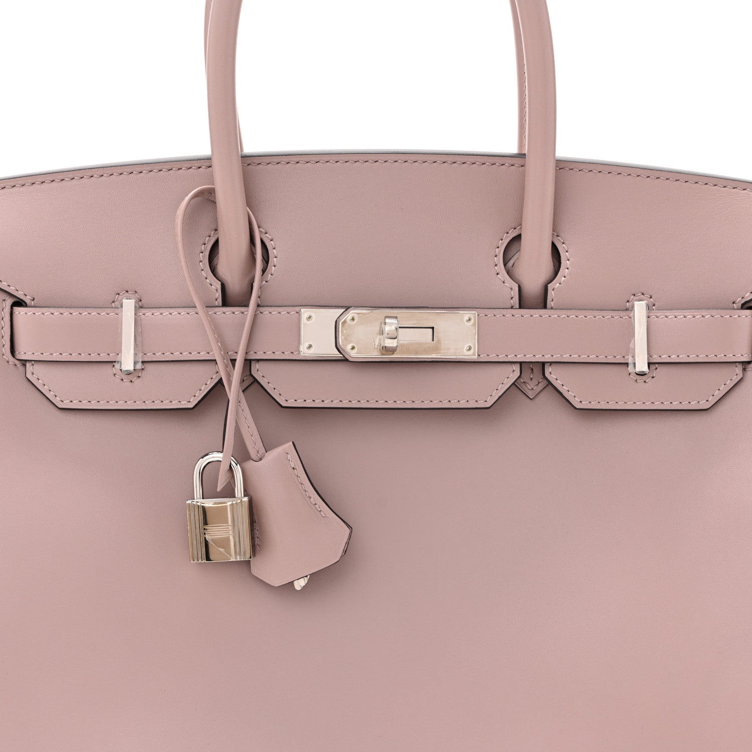 Hermes Veau Tadelakt Birkin 30 Glycine 8 of 11