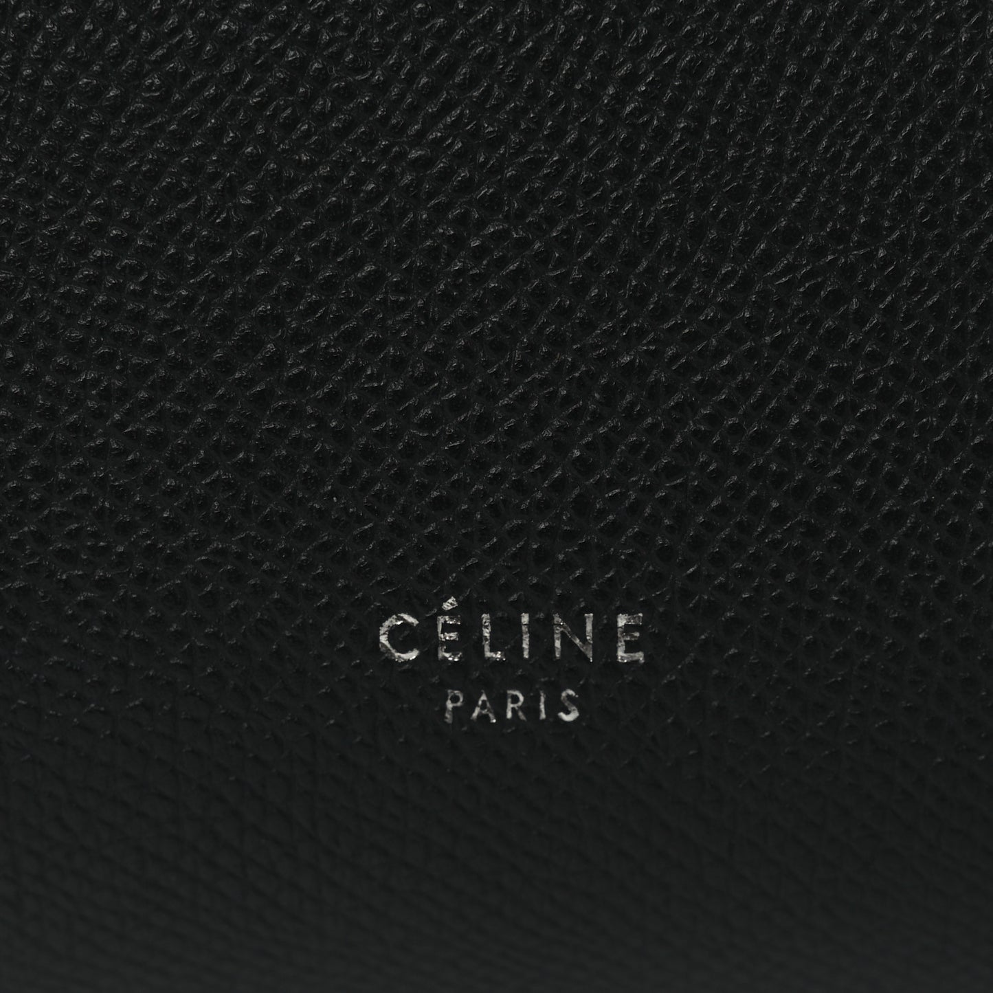 Grained Calfskin Micro Belt Bag Navy Blue