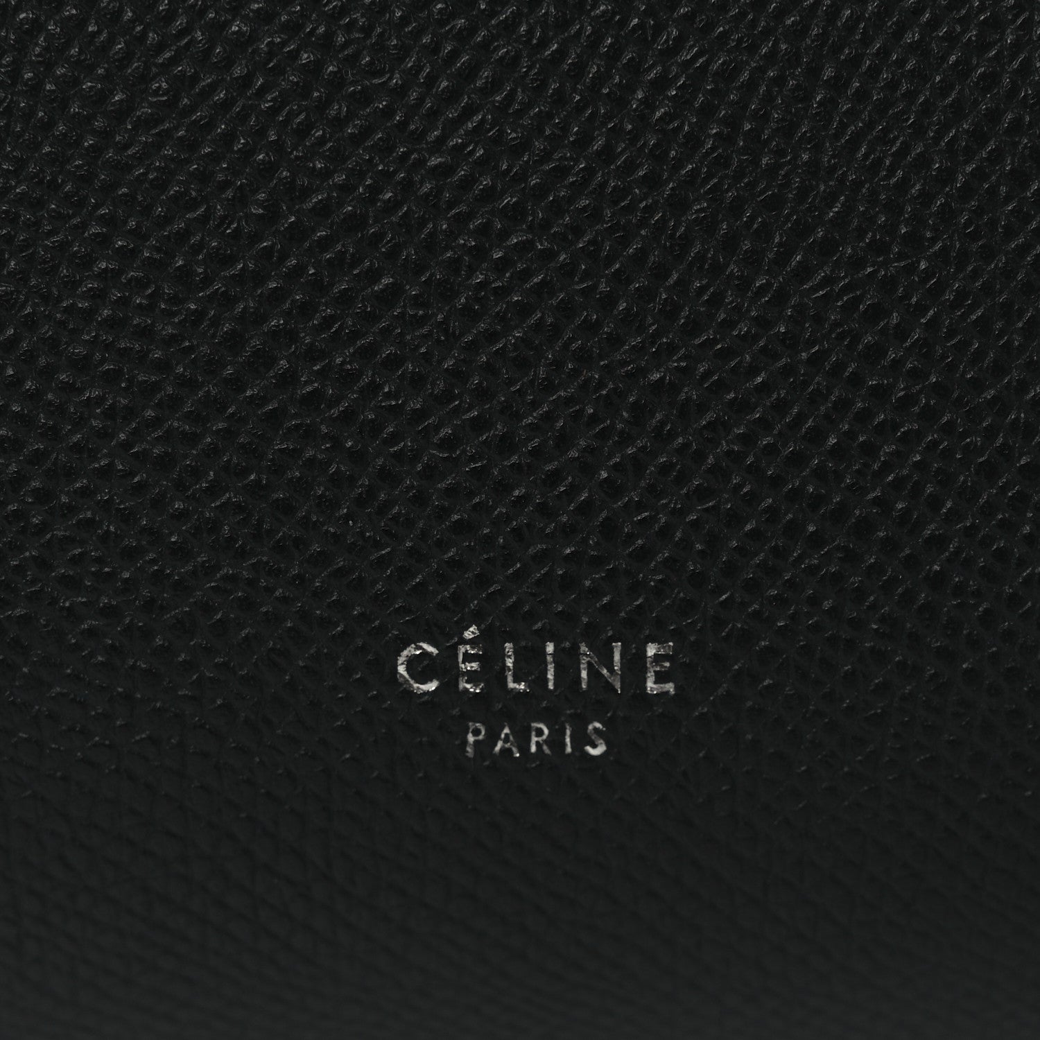 Celine Grained Calfskin Micro Belt Bag Navy Blue 6 of 10