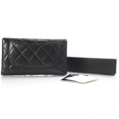 Chanel Lambskin Mademoiselle Reissue Wallet Black 2 of 9