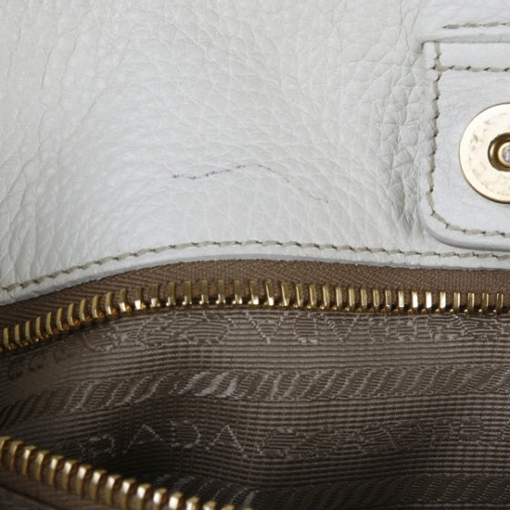 Jacquard Canvas Logo Studded Tote