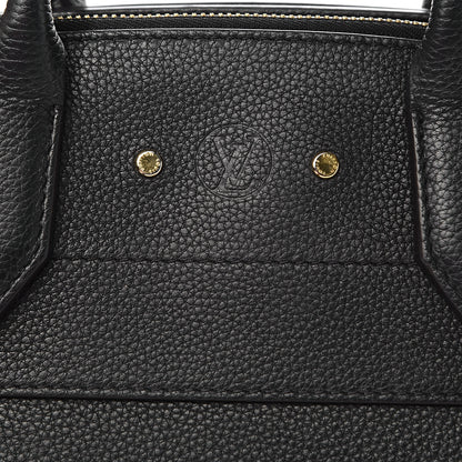 Louis Vuitton Calfskin Studded City Steamer MM Black 11 of 15