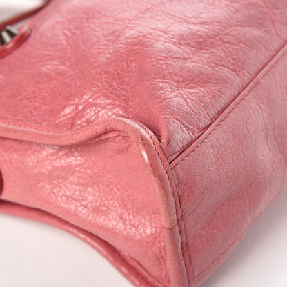 Balenciaga Agneau Classic Hardware Mini City Rose Bombon Raspberry 10 of 15