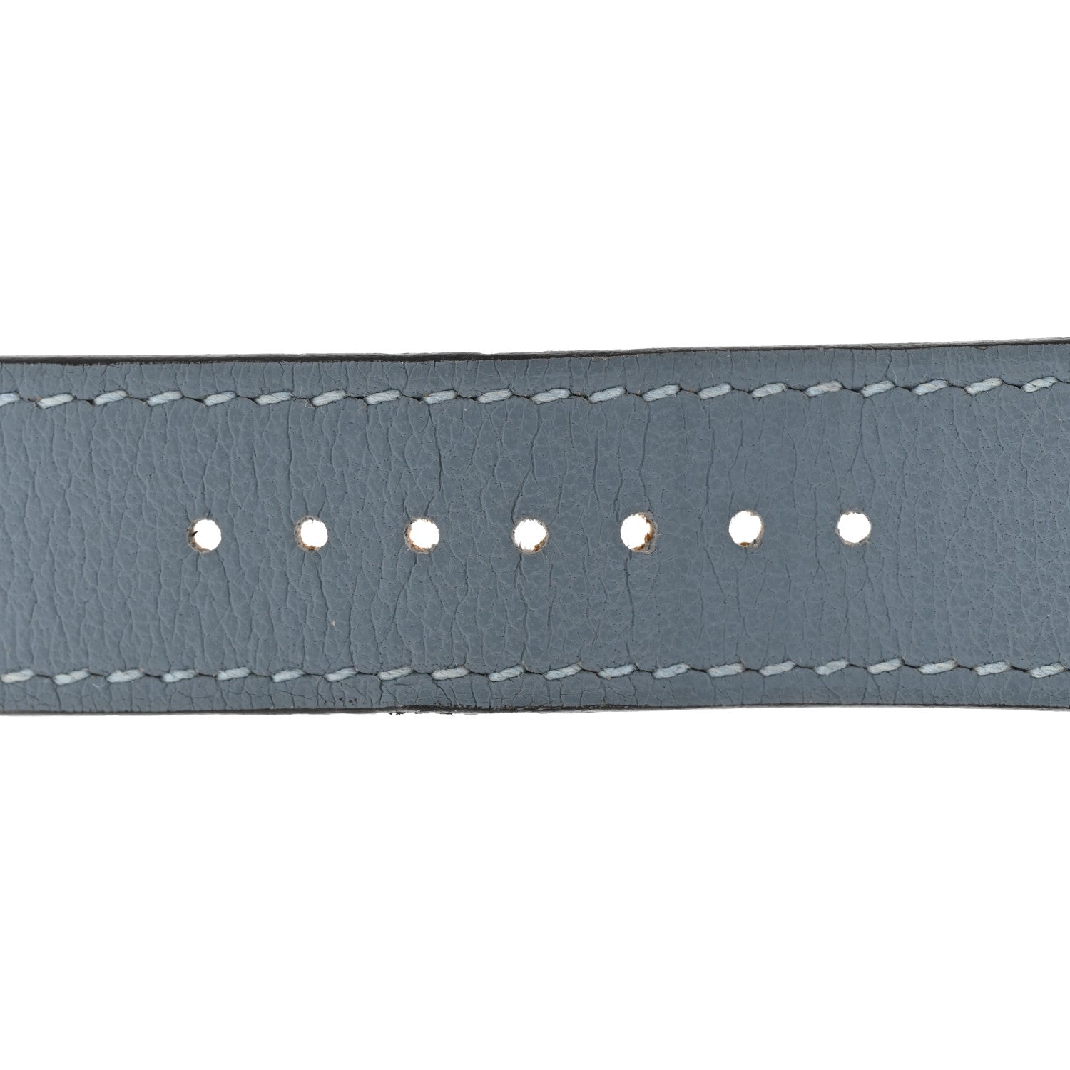 Hermes Swift 40mm Apple Watch Single Tour Band Bleu Lin 3 of 8