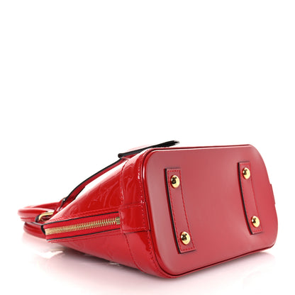 Louis Vuitton Vernis Alma BB Cherry 4 of 11