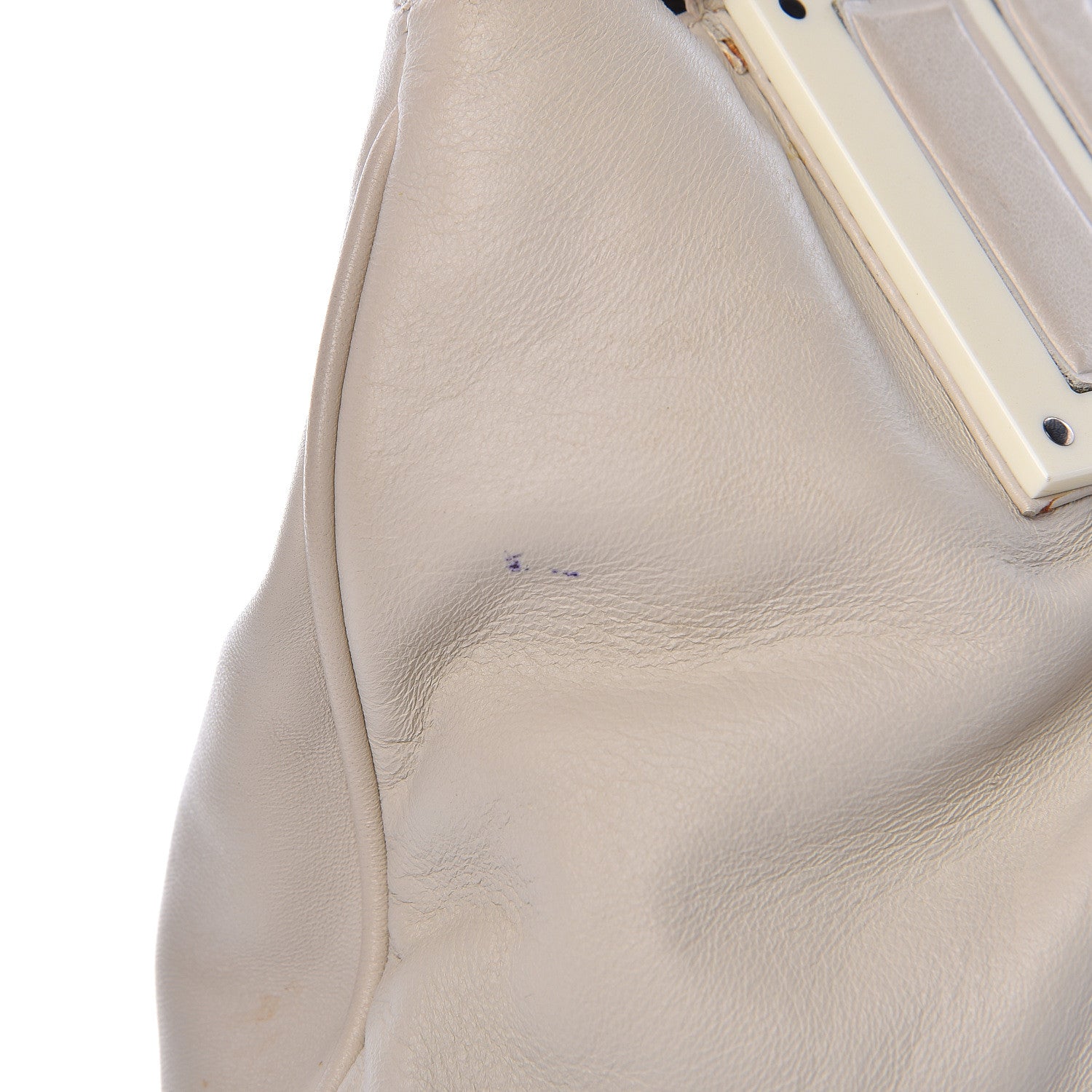 Fendi Lambskin To You Convertible Clutch Latte 12 of 13