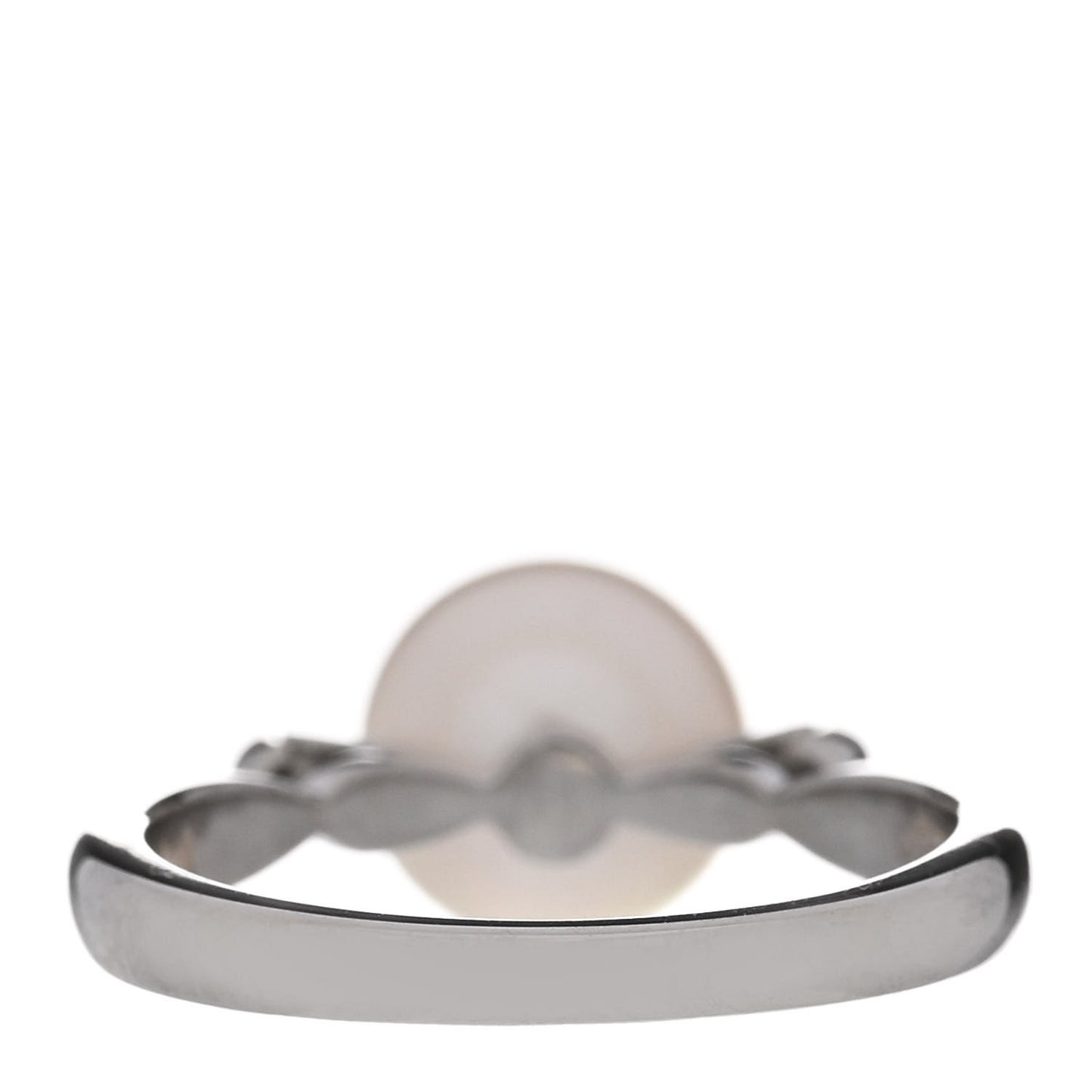 Platinum Akoya Cultured Pearl 8mm Ring 51 5.75