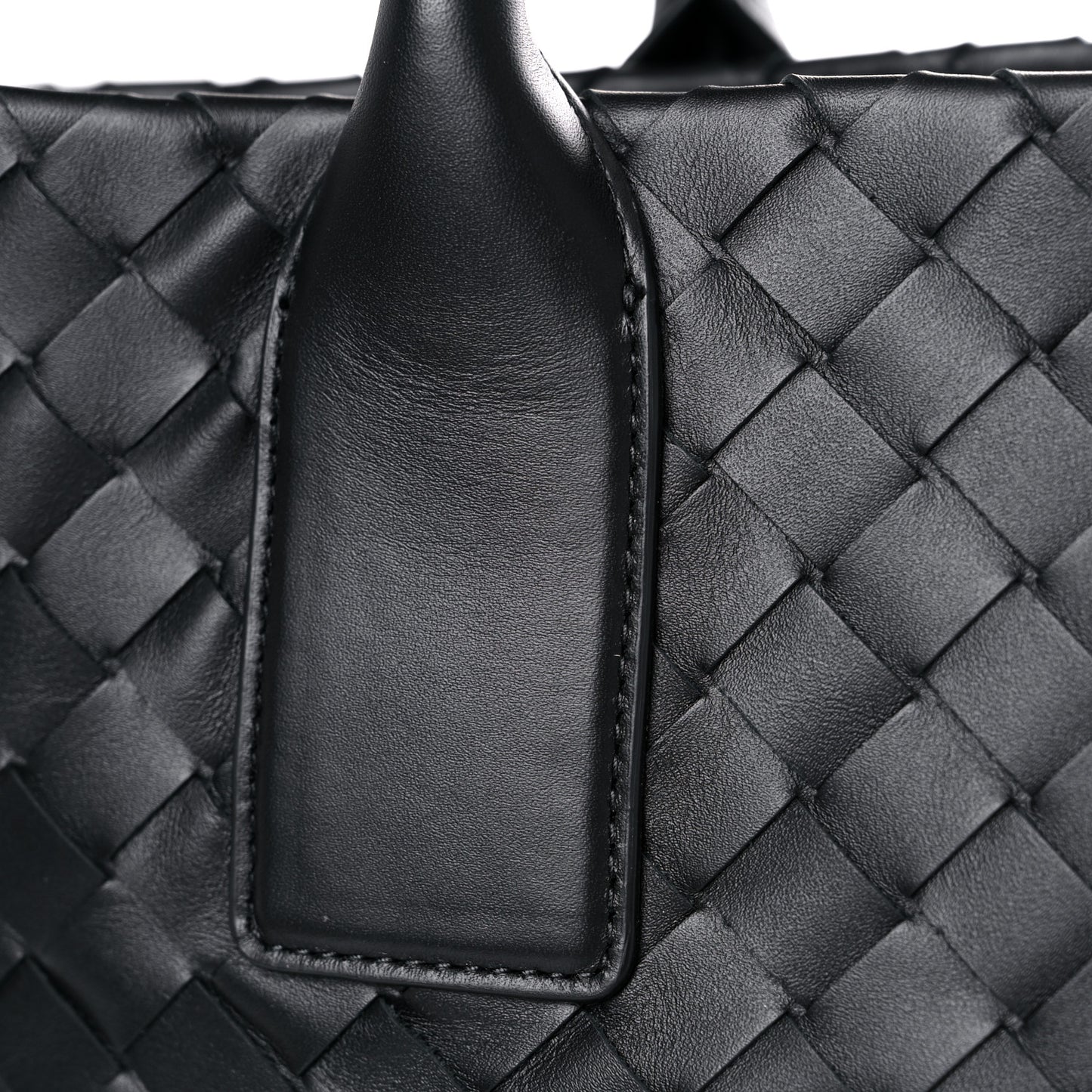 Nappa Intrecciato Tote Black