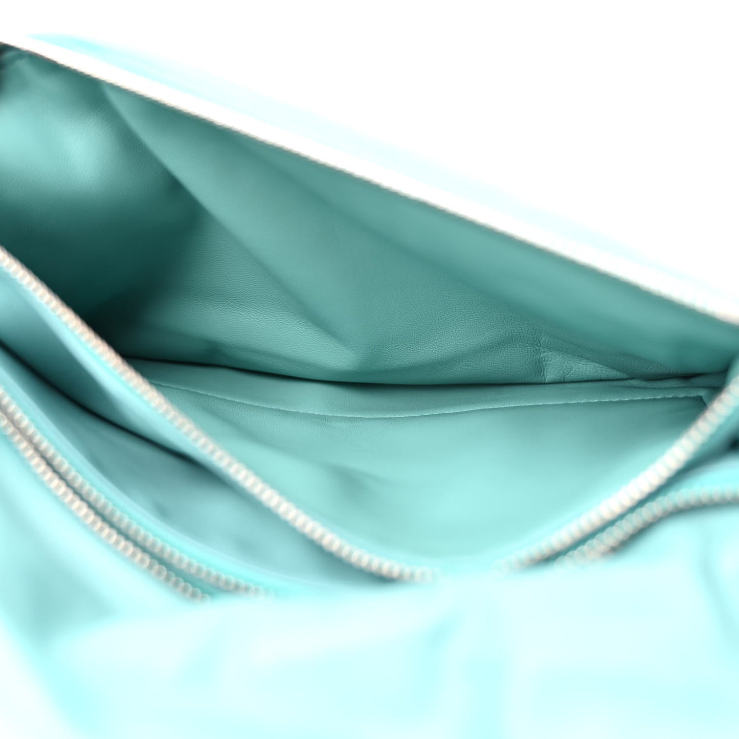 Calfskin Small Viva Bow Shoulder Bag Tyrone Turquoise