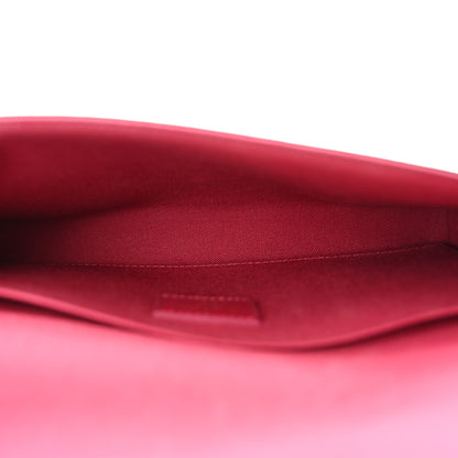Louis Vuitton Monogram Pochette Felicie Chain Wallet Fuchsia 5 of 9