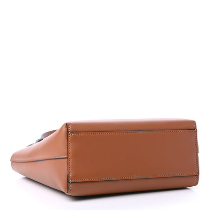 Loewe Calfskin Words Double Handle Square Tote Tan 3 of 4