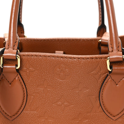 Louis Vuitton Empreinte Monogram Onthego MM Cognac 7 of 10