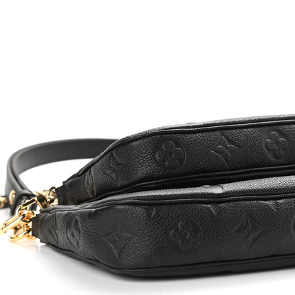 Louis Vuitton Empreinte Monogram Giant Multi Pochette Accessories Black 7 of 8