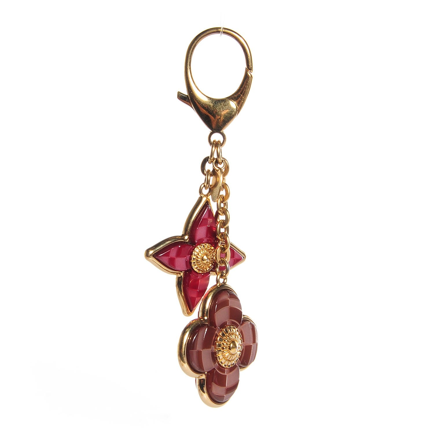 Louis Vuitton Metal Resin Mosaique Bag Charm Rouge Fauviste 3 of 6