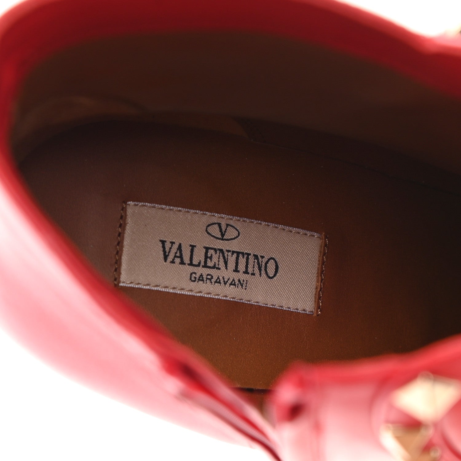 Valentino Garavani Calfskin Rockstud 85mm Ankle Booties 41 Rouge Pur 8 of 10