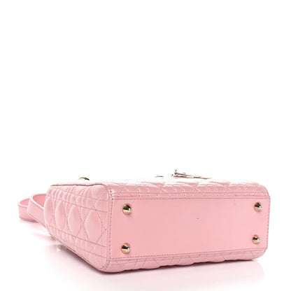 Christian Dior Lambskin Cannage Small My Lady Dior Pink 4 of 9