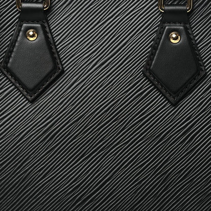 Louis Vuitton Epi Sac Plat BB Black 7 of 9