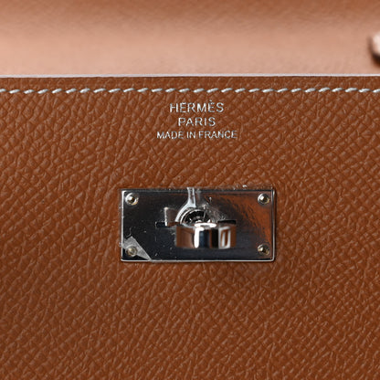 Hermes Epsom Kelly Wallet To Go Gold 6 of 9