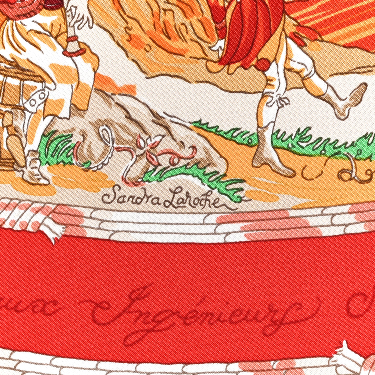 Hermes Silk Per Astra Ad Astra Scarf 90 6 of 6