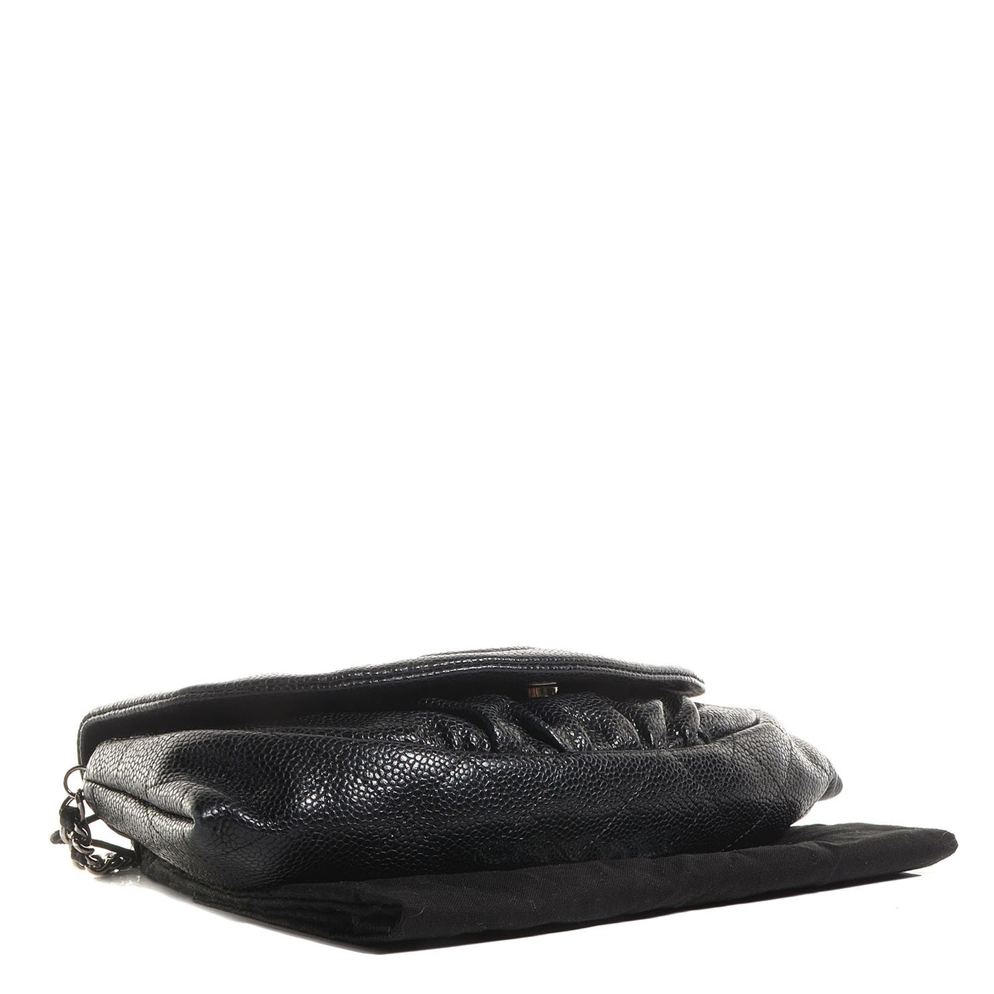 Caviar Half Moon Wallet On Chain WOC Black