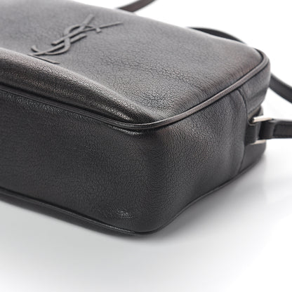 Saint Laurent Lambskin Monogram Small Lou Camera Bag Black 7 of 7