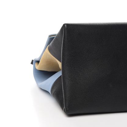 Celine Calfskin Suede All Soft Shoulder Bag Blue Lavender 6 of 7