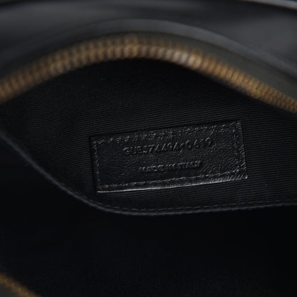 Saint Laurent Calfskin Matelasse Monogram Lou Camera Bag Black 6 of 9