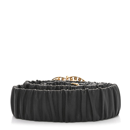Chanel Lambskin Crystal CC Belt 85 34 Black 2 of 4